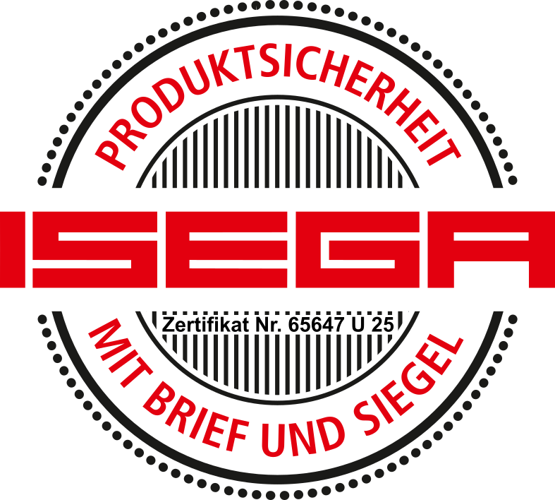 ISEGA-Siegel Deutsch